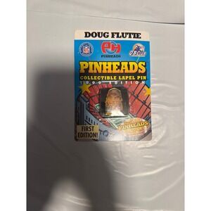 Doug Flutie Pinheads Collectible Lapel Pin 1999 NFL QB Club First Edition